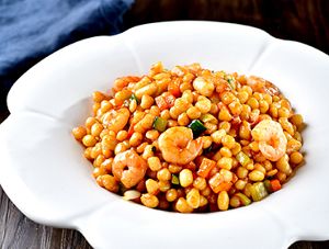 Stir-fried Shrimp Dough Chunks