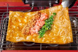Chongqing BBQ (Grilled Tapioca & Tofu Skin)