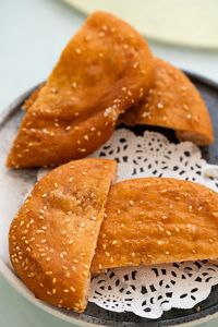 Bollo salado frito xianjianbing