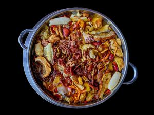 Wild Mushroom Hot Pot