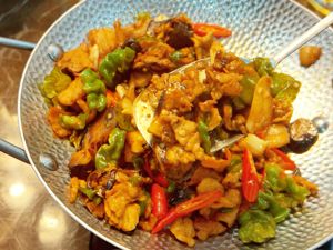 Mushroom Pork Stir-fry