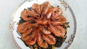 Tea-aroma Shrimp